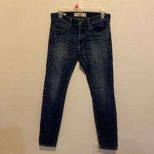 Hollister Super Skinny Blue Jeans W29 L30